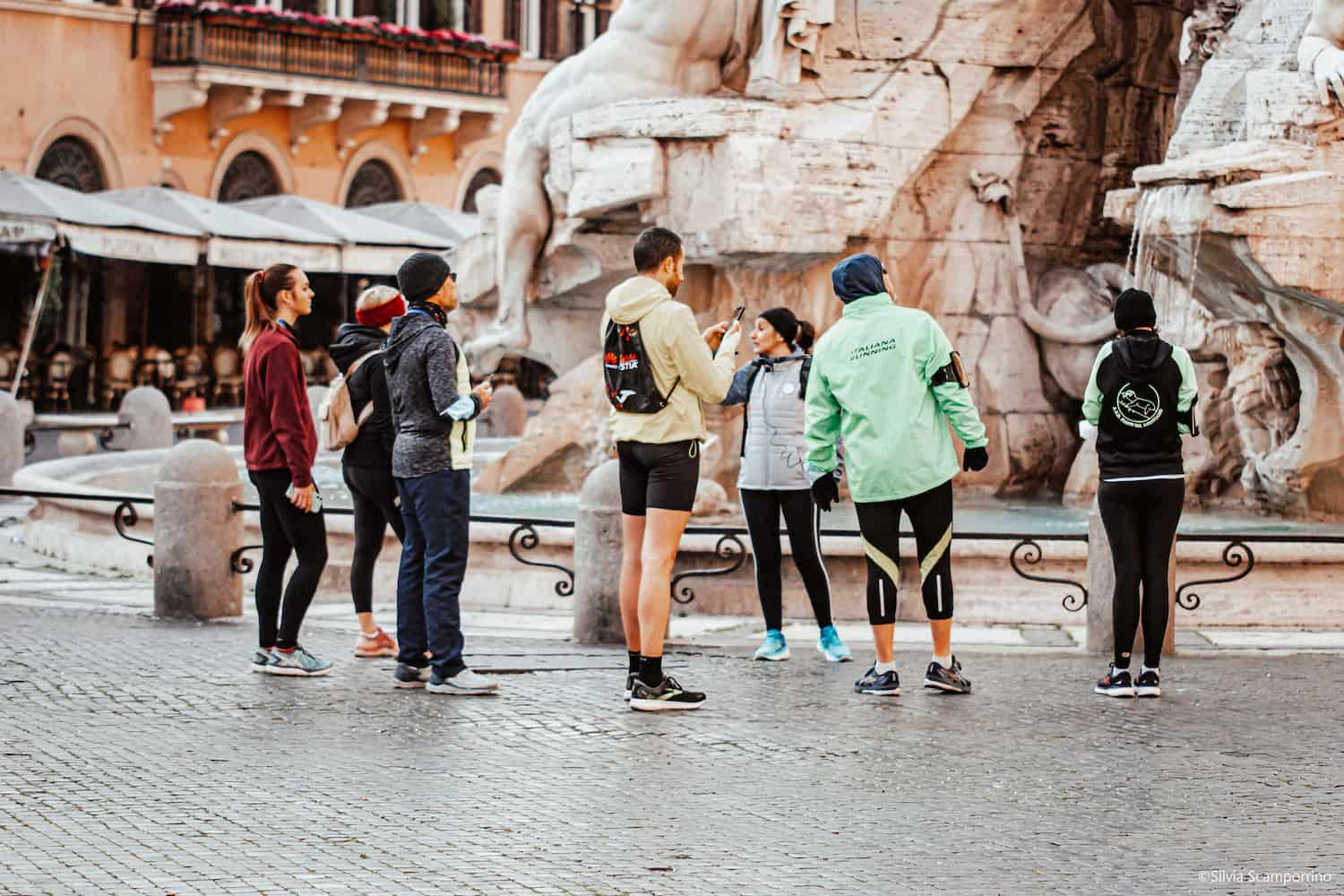 Archeorunning a piazza navona 