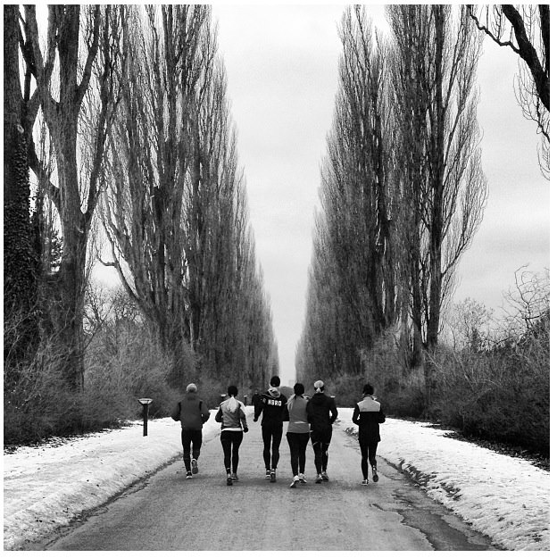 Allenamento invernale del NBRO Running Team 