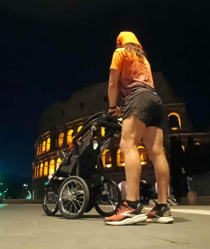 correre con papà