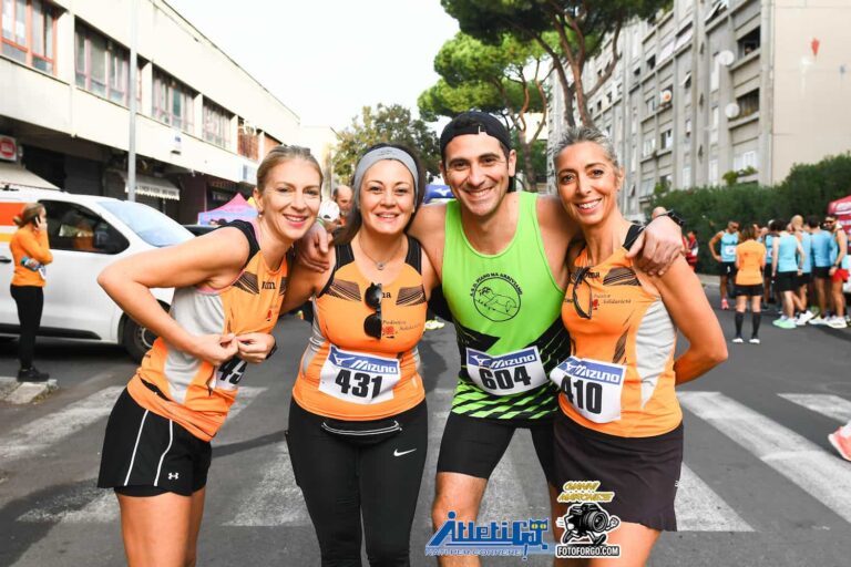 Correndo lungo i bordi del Tiburtino Terzo