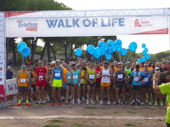 La Walk of Life (foto Antonio Caputo Fondazione Telethon)